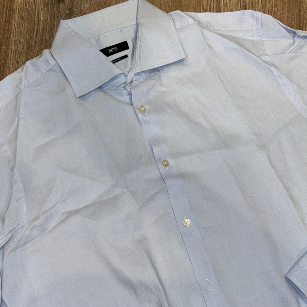 Hugo Boss Sky Blue Men's Dress Shirt
